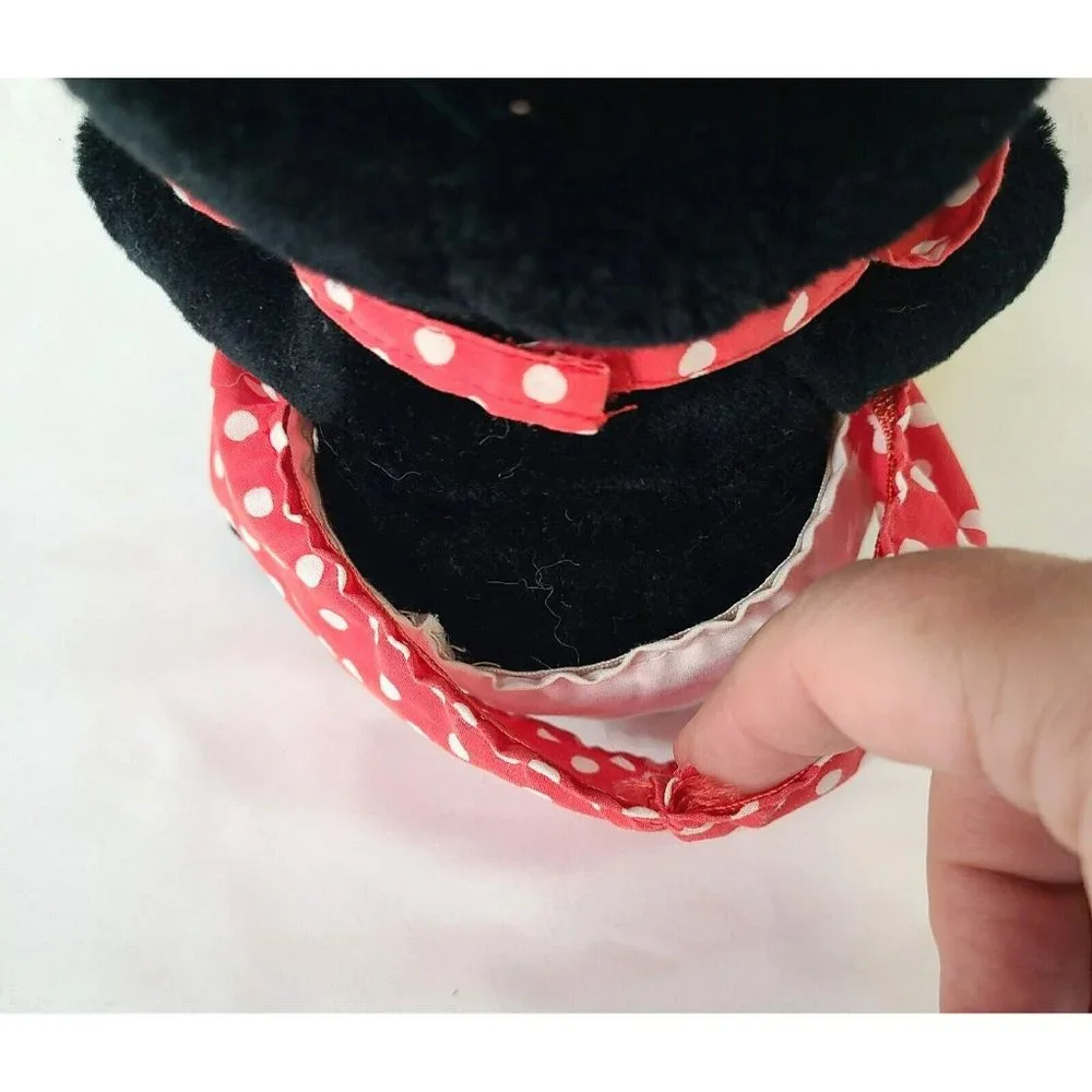 Vintage Minnie Mouse Plush Memorabilia Disneyland Walt Disney World 15” Korea - Picture 8 of 8